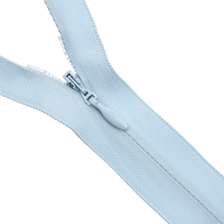HEAVY-DUTY INVISIBLE ZIP COL 350 PALE BLUE