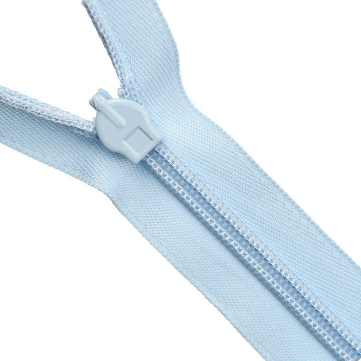 HEAVY-DUTY INVISIBLE ZIP COL 350 PALE BLUE
