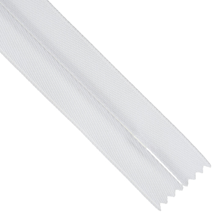 HEAVY-DUTY INVISIBLE ZIP COL WHITE