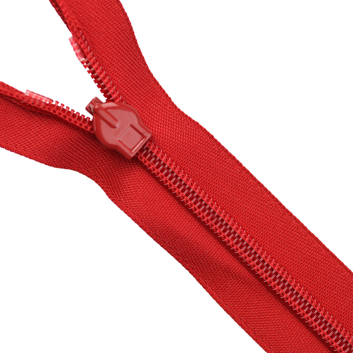 HEAVY-DUTY INVISIBLE ZIP COL 519 RED