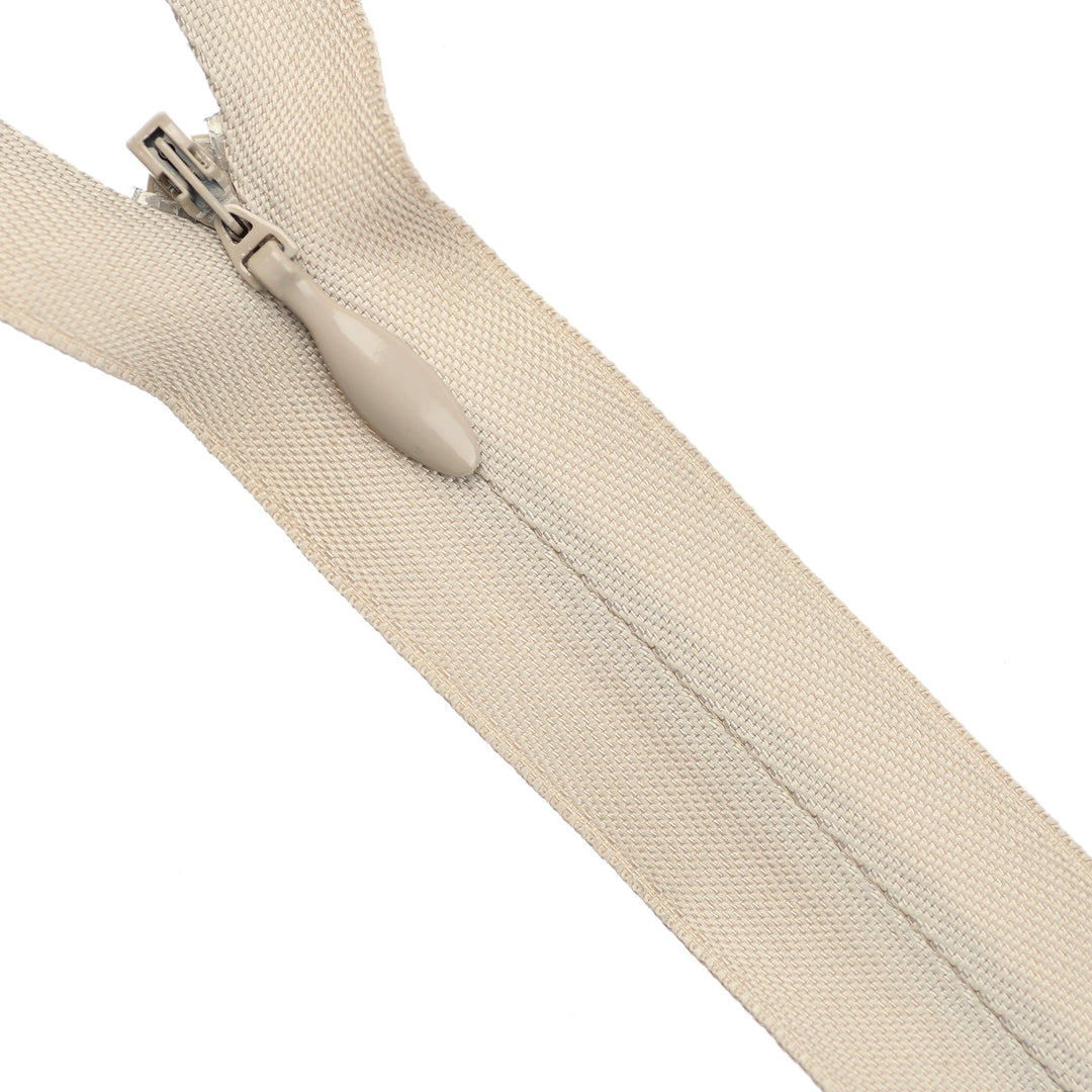 HEAVY-DUTY INVISIBLE ZIP COL 572 OATMEAL