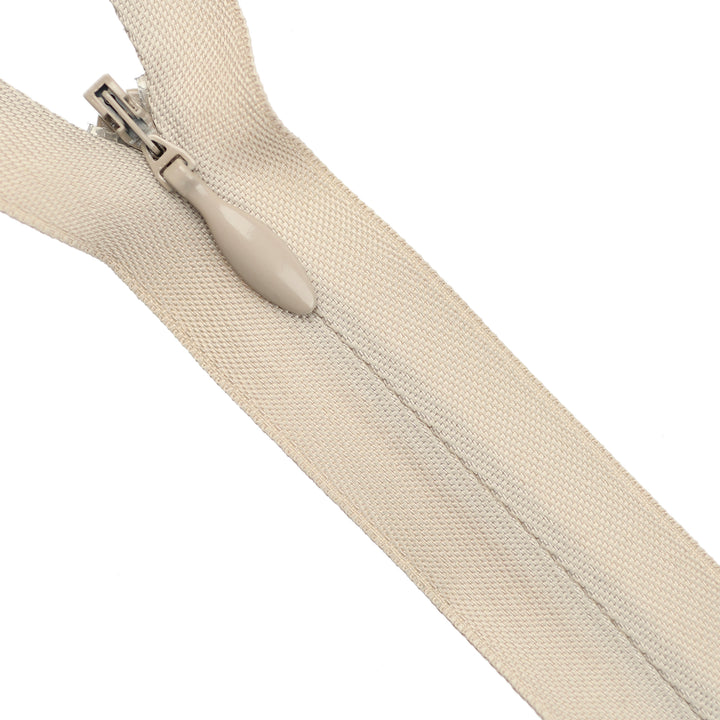 HEAVY-DUTY INVISIBLE ZIP COL 572 OATMEAL