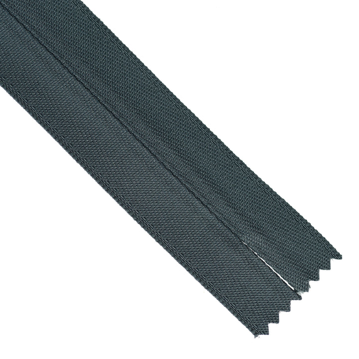 HEAVY-DUTY INVISIBLE ZIP COL 579 STEEL GREY