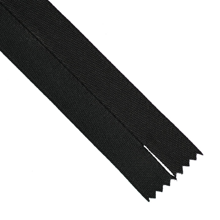 HEAVY-DUTY INVISIBLE ZIP COL BLACK