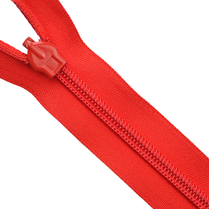 HEAVY-DUTY INVISIBLE ZIP COL 820 VIVID RED
