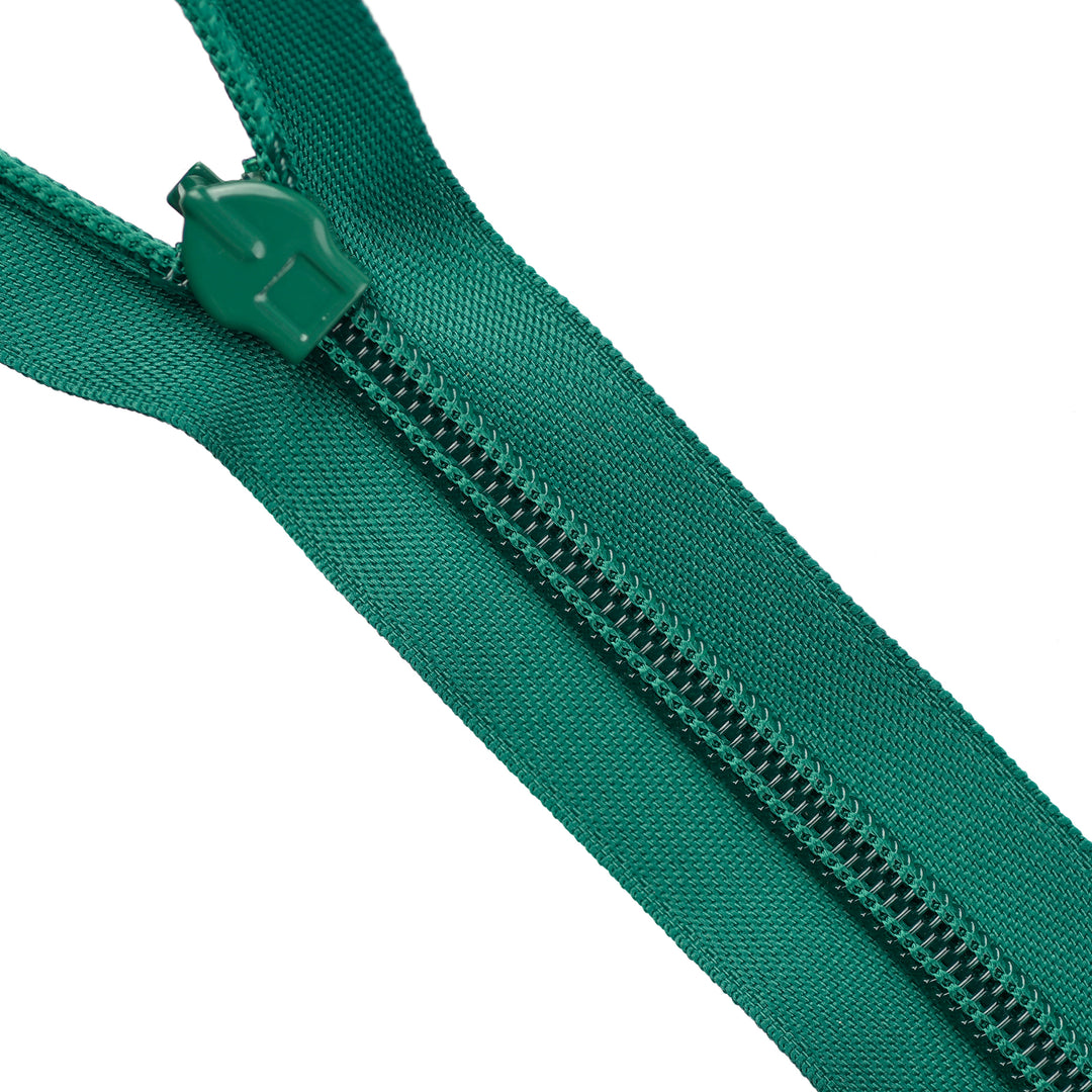 HEAVY-DUTY INVISIBLE ZIP COL 878 EMERALD GREEN