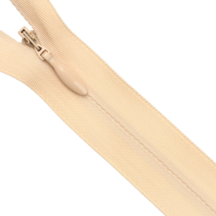 HEAVY-DUTY INVISIBLE ZIP COL 891 VANILLA