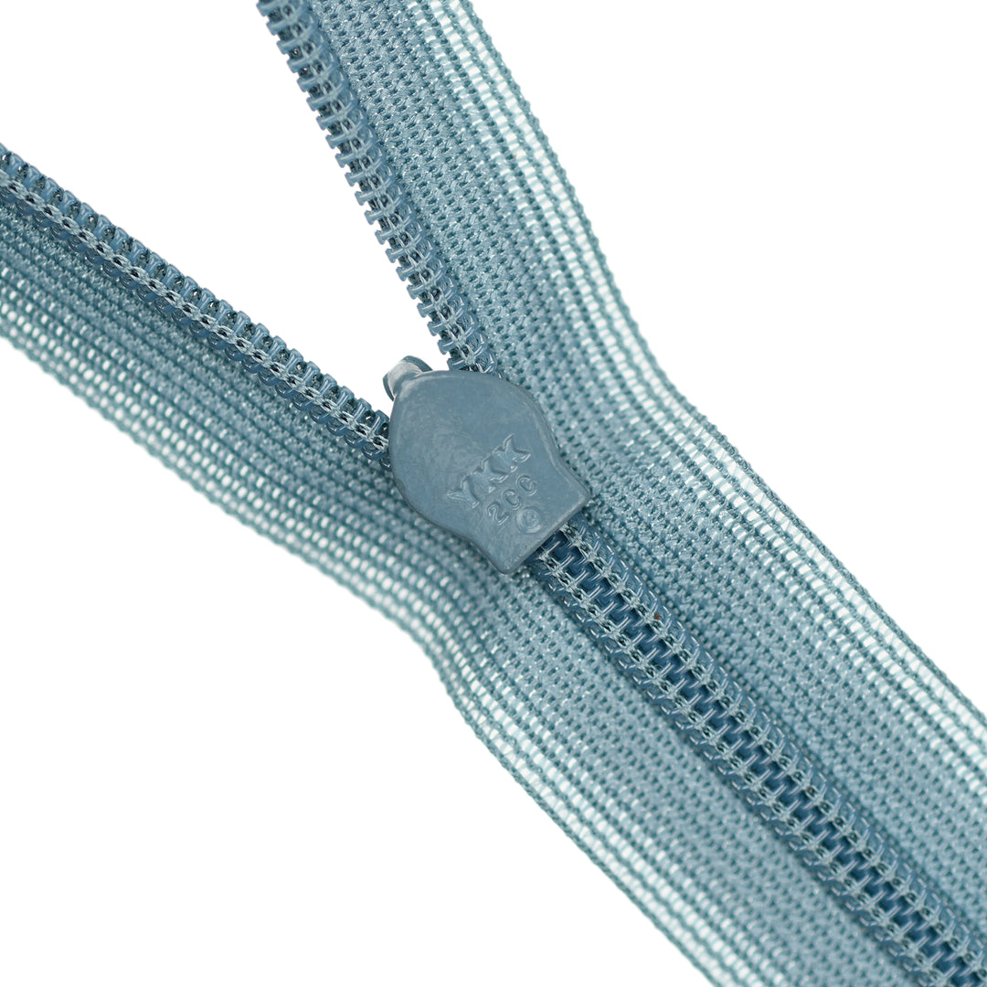 YKK INVISIBLE MESH ZIP COL 107 STONEWASH