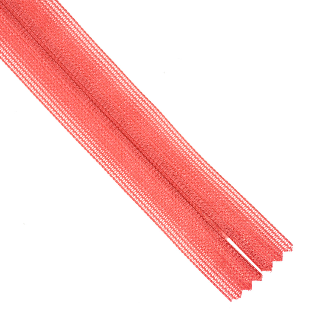 YKK INVISIBLE MESH ZIP COL 166 HOT PINK