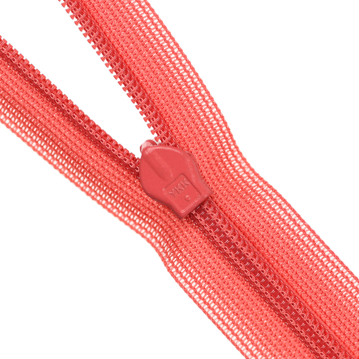 YKK INVISIBLE MESH ZIP COL 166 HOT PINK