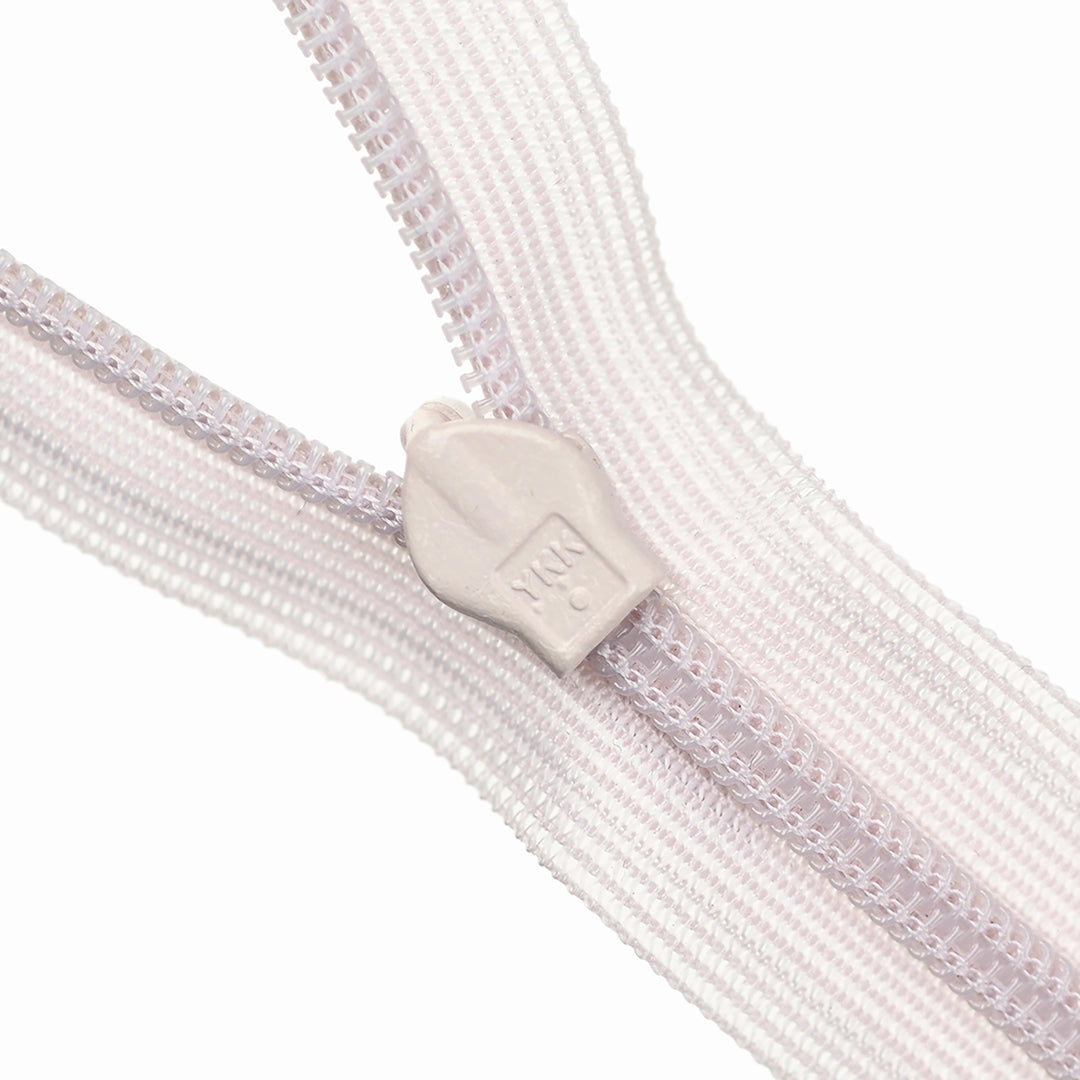 YKK INVISIBLE MESH ZIP COL 186 OYSTER
