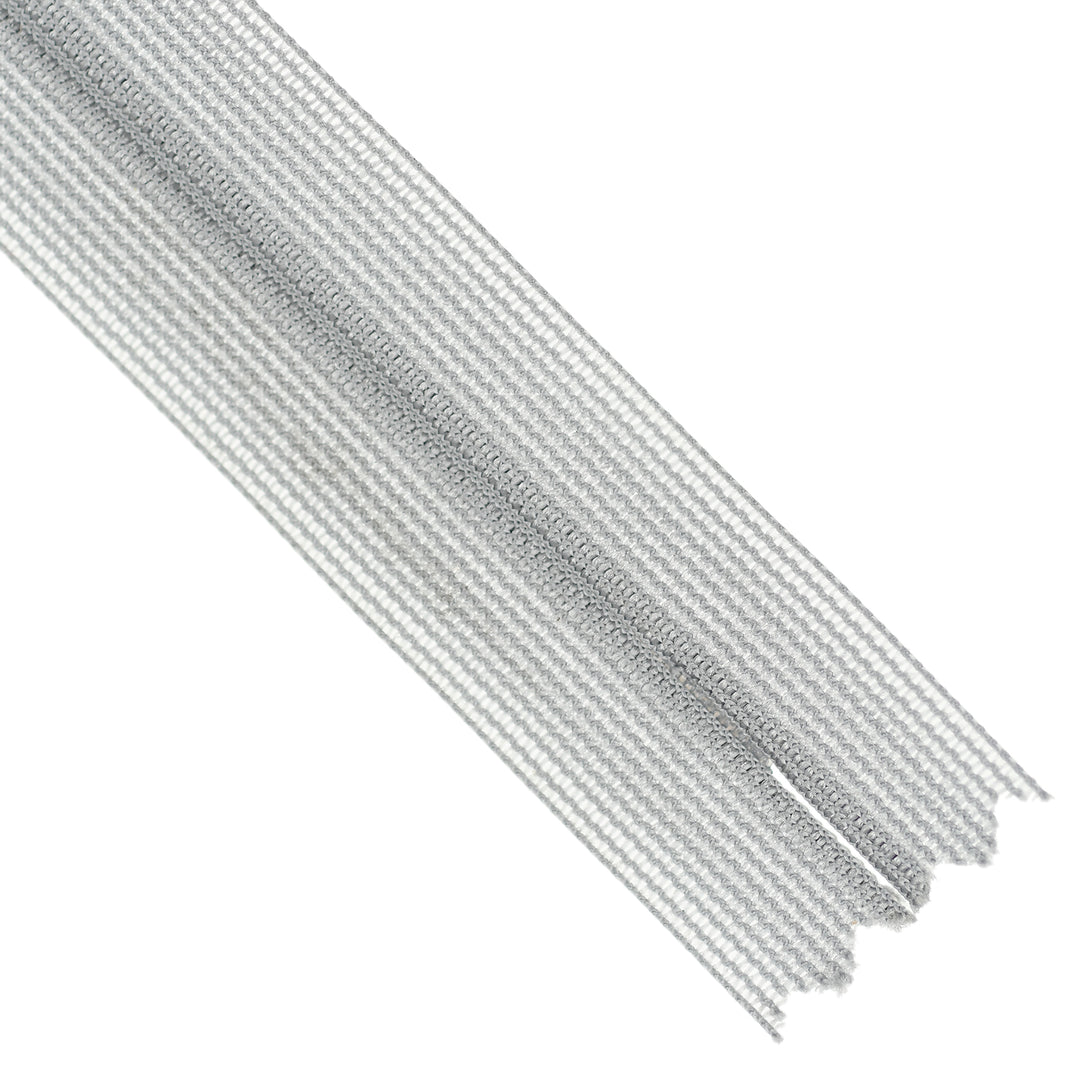 YKK INVISIBLE MESH ZIP COL 243 MID GREY