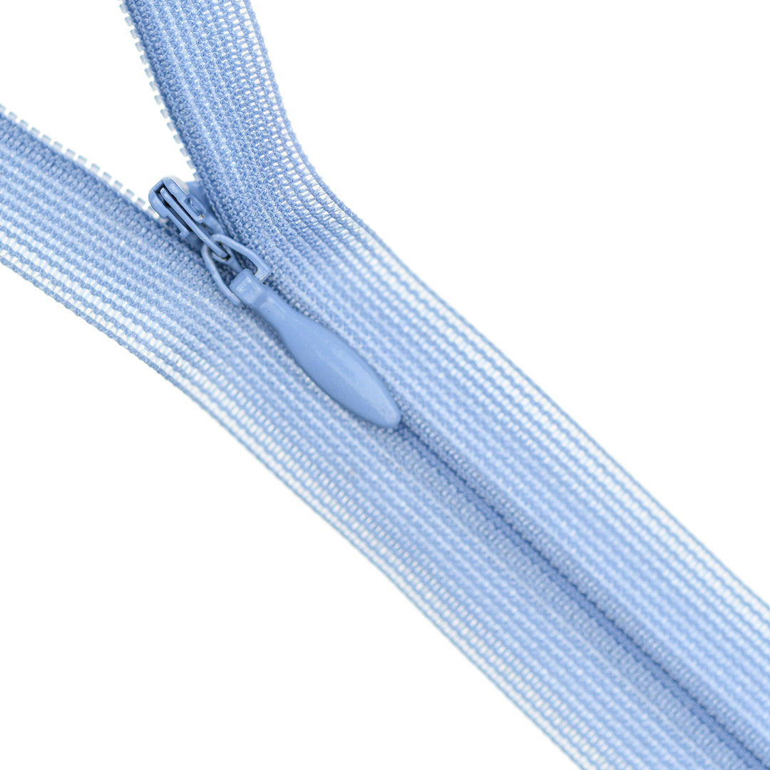 YKK INVISIBLE MESH ZIP COL 255 SOFT VIOLET