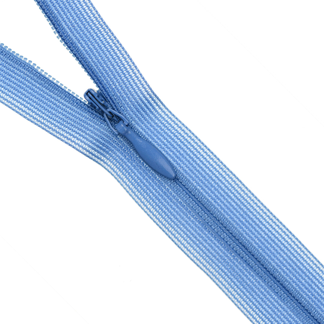 YKK INVISIBLE MESH ZIP COL 302 BRIGHT LAVENDER