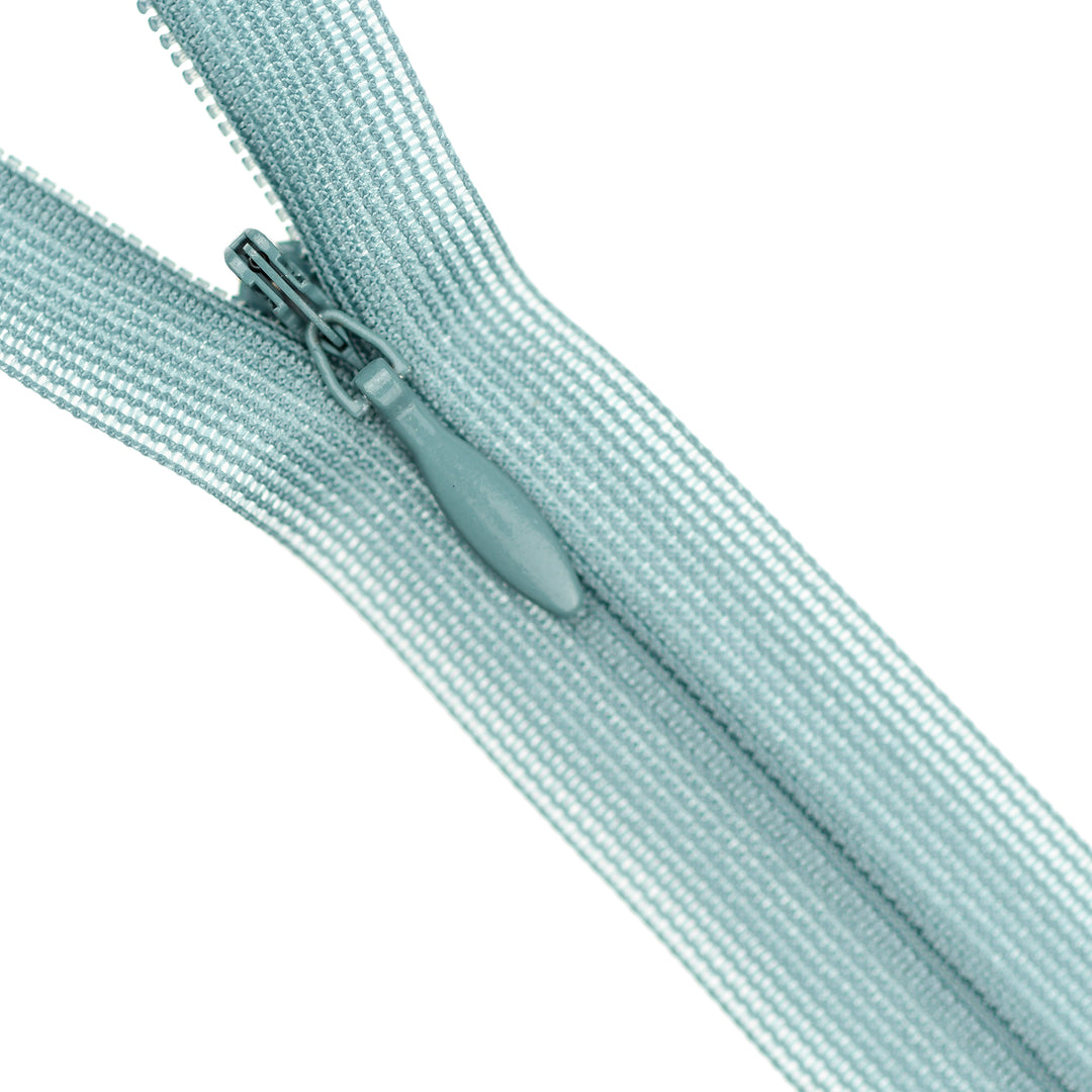 YKK INVISIBLE MESH ZIP COL 328 CHAMBRAY
