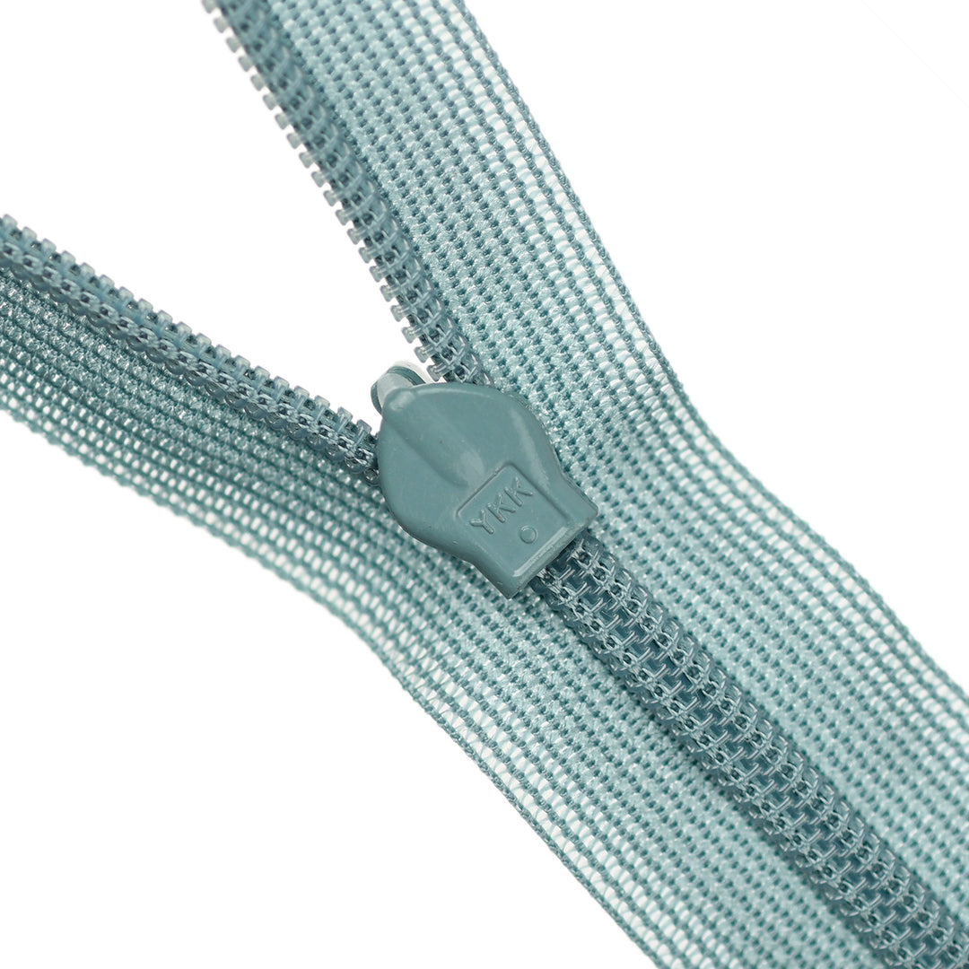 YKK INVISIBLE MESH ZIP COL 328 CHAMBRAY