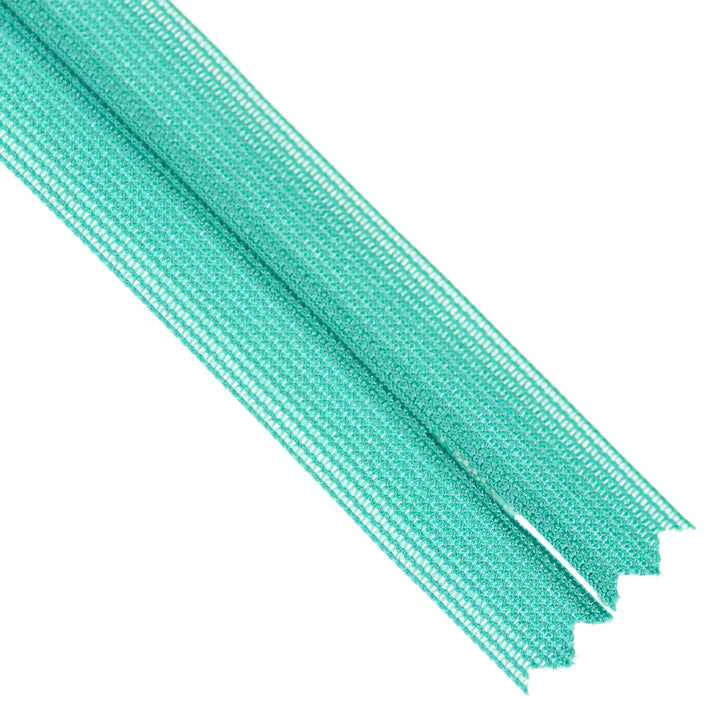 YKK INVISIBLE MESH ZIP COL 332 BRIGHT JADE