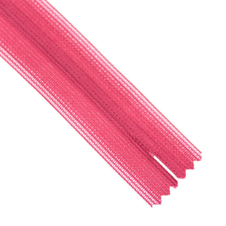 YKK INVISIBLE MESH ZIP COL 354 FUSCHIA