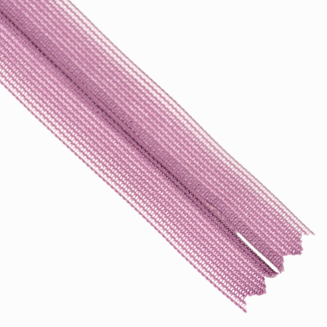 YKK INVISIBLE MESH ZIP COL 376 ORCHID