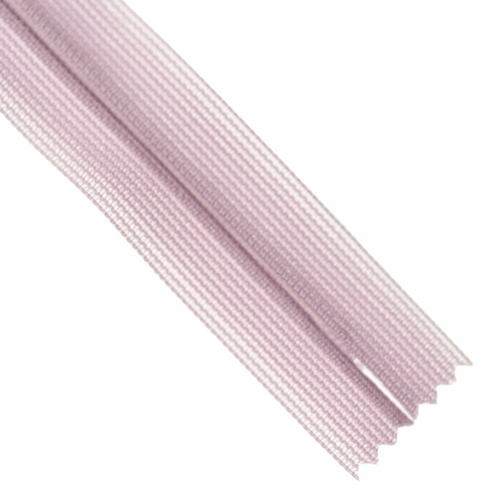 YKK INVISIBLE MESH ZIP COL 378 MAUVE