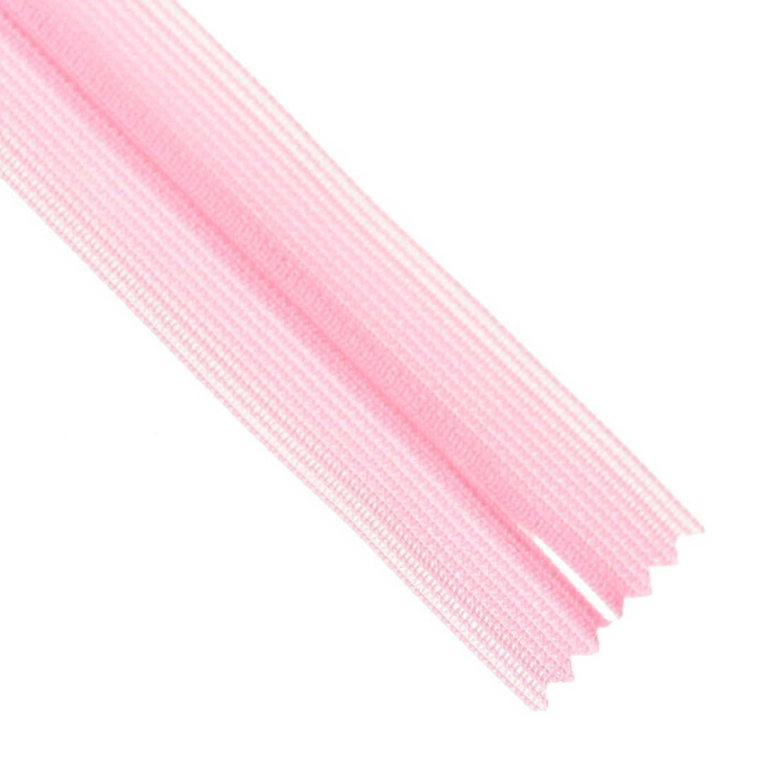 YKK INVISIBLE MESH ZIP COL 513 CANDY PINK