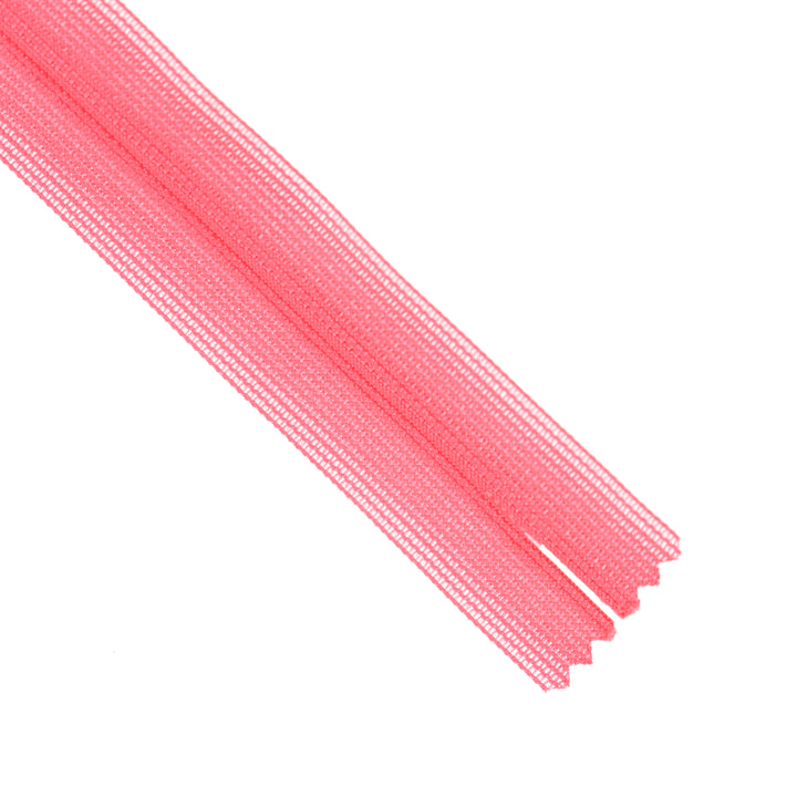 YKK INVISIBLE MESH ZIP COL 517 BARBIE PINK