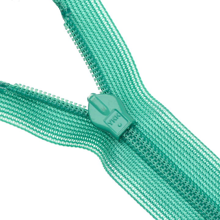YKK INVISIBLE MESH ZIP COL 826 VIRIDIAN