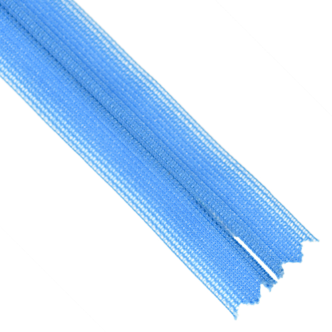 YKK INVISIBLE MESH ZIP COL 835 ULTRAMARINE