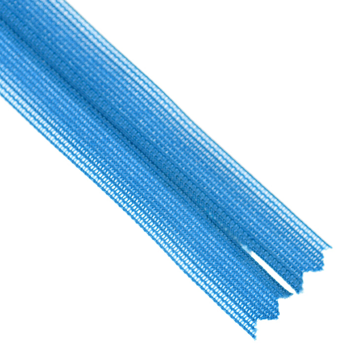 YKK INVISIBLE MESH ZIP COL 836 COBALT