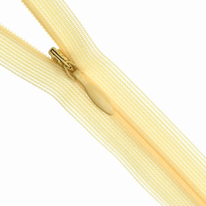 YKK INVISIBLE MESH ZIP COL 842 BUTTERMILK