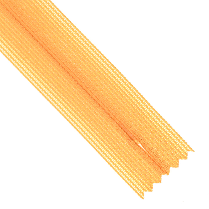 YKK INVISIBLE MESH ZIP COL 847 SAFFRON