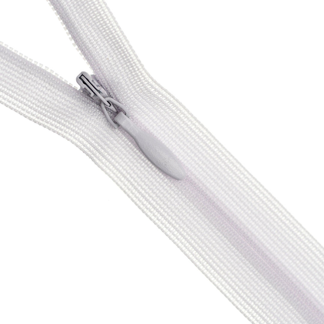 YKK INVISIBLE MESH ZIP COL 861 SOFT LILAC