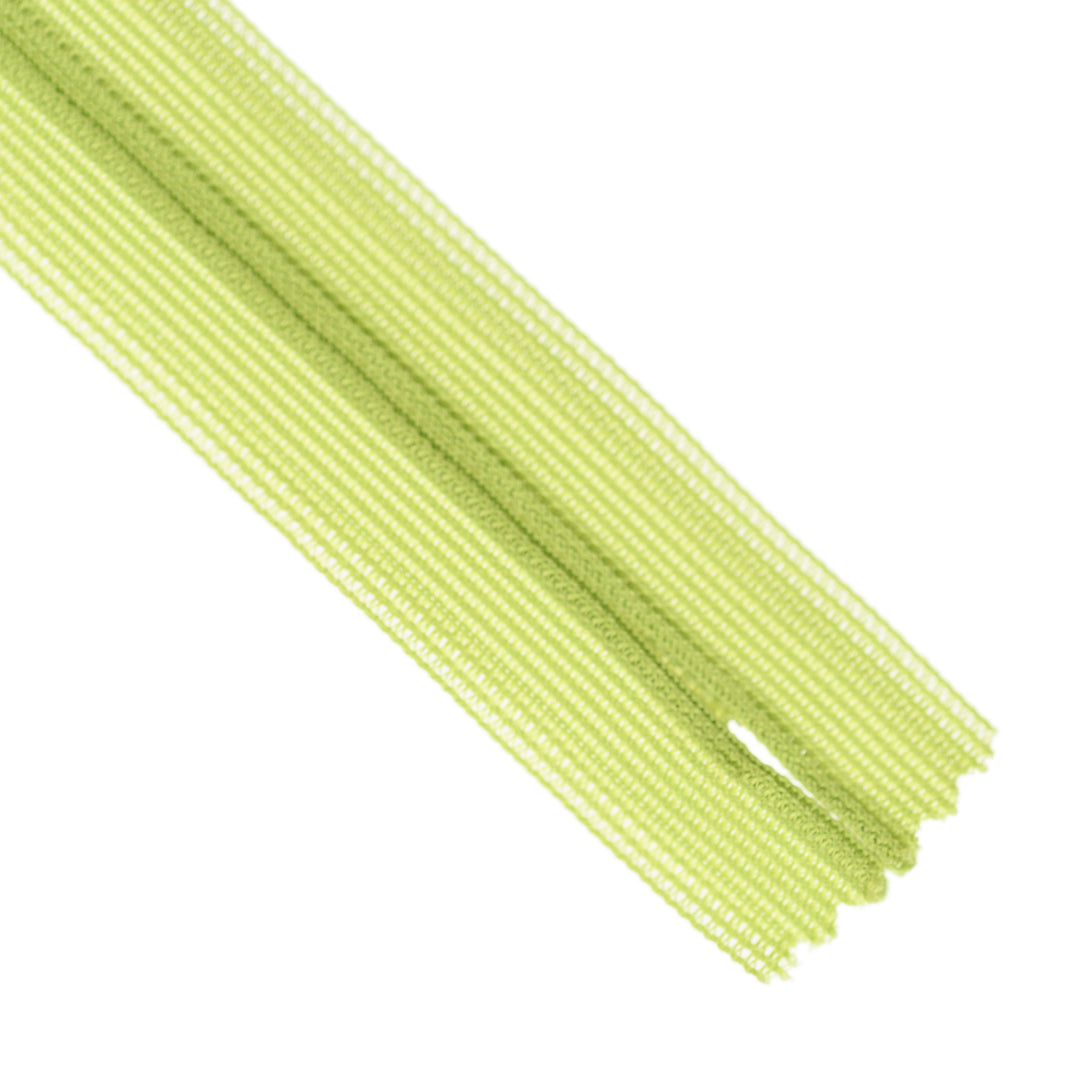 YKK INVISIBLE MESH ZIP COL 875 FRESH MOSS