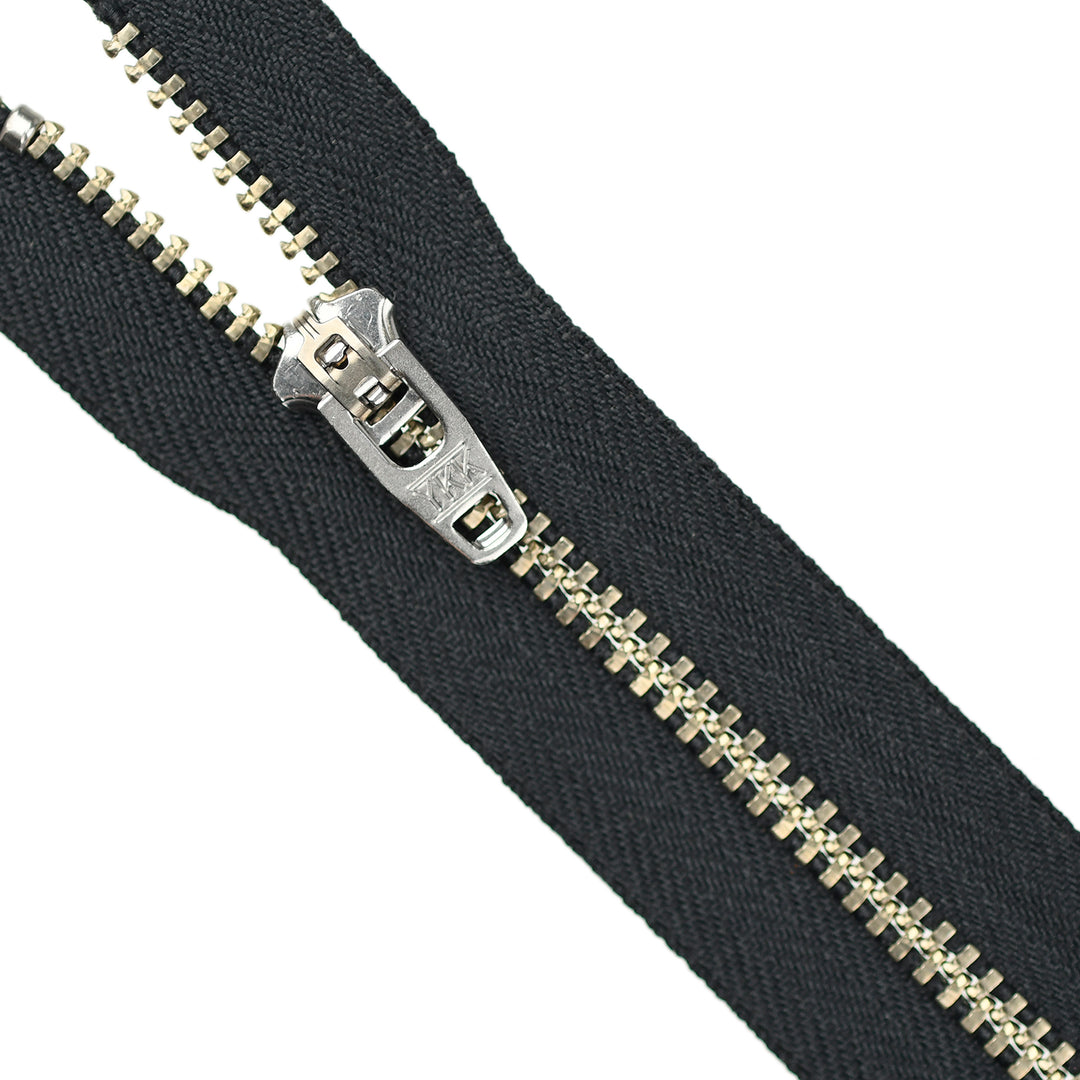 YKK JEAN ZIP NO.4.5 NICKEL COL 156 CHARCOAL