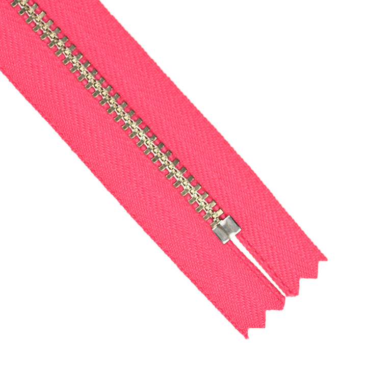 YKK JEAN ZIP NO.4.5 NICKEL COL 516 LIPSTICK