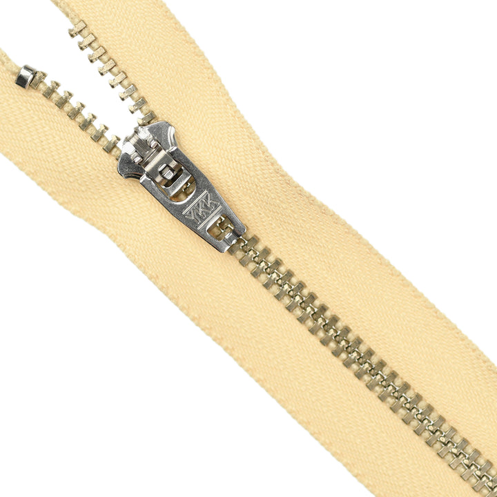 YKK JEAN ZIP NO.4.5 NICKEL COL 551 WHEAT