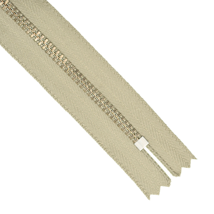 YKK JEAN ZIP NO.4.5 NICKEL COL 561 SAGEBRUSH