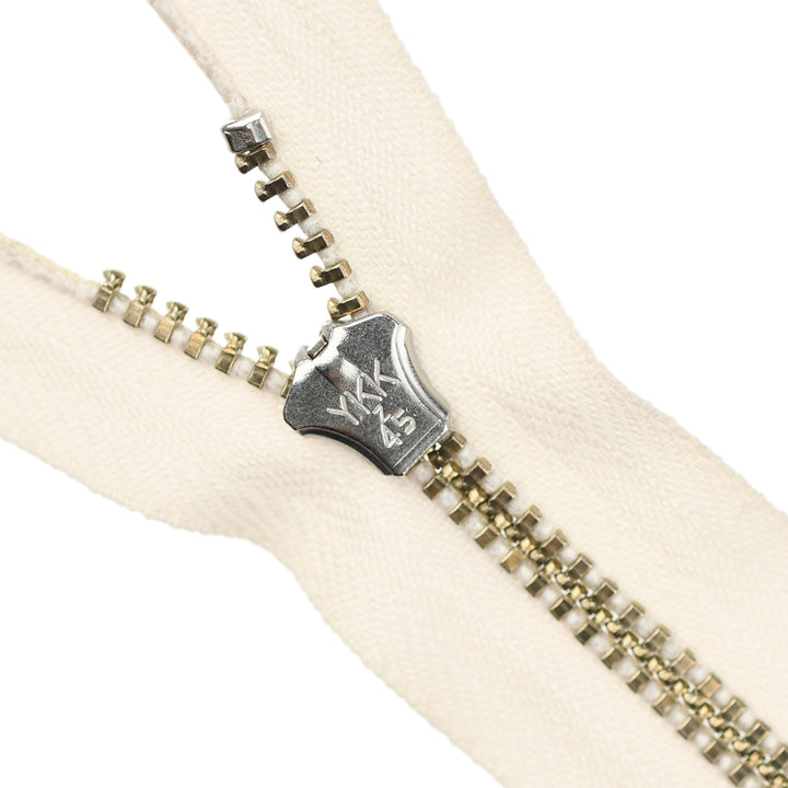 YKK JEAN ZIP NO.4.5 NICKEL COL 571 CALICO