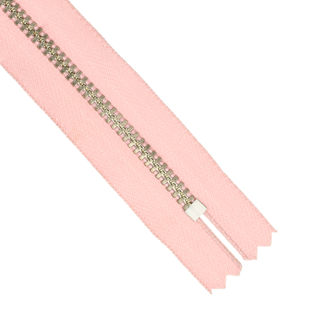 YKK JEAN ZIP NO.4.5 NICKEL COL 811 TEA ROSE
