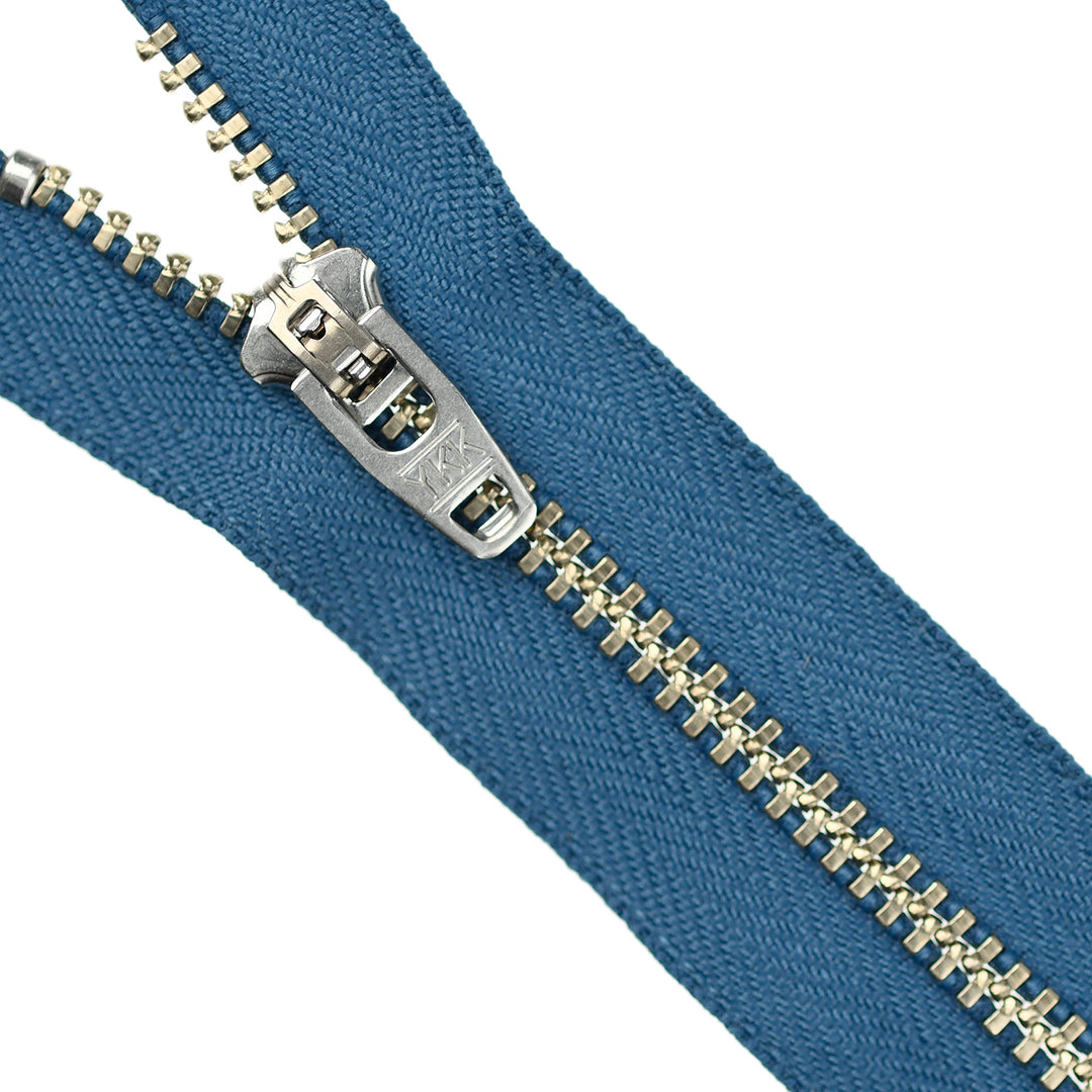 YKK JEAN ZIP NO.4.5 NICKEL COL 839 DENIM