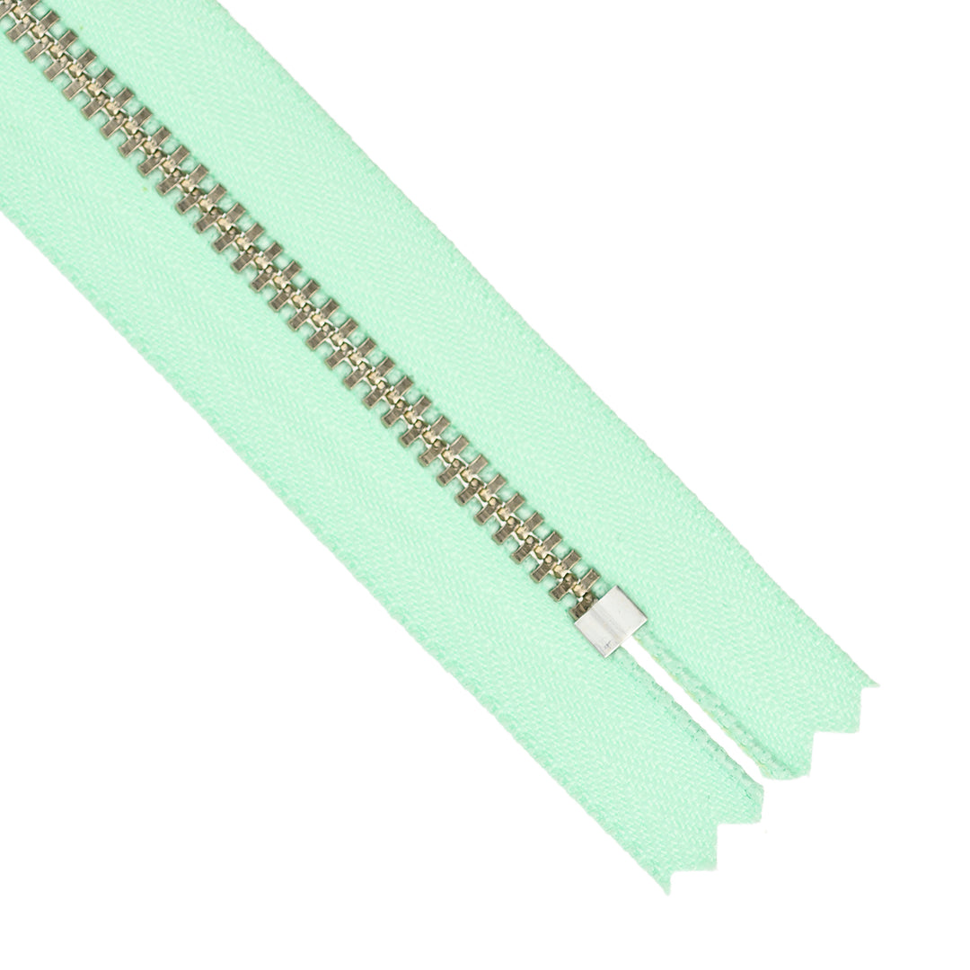 YKK JEAN ZIP NO.4.5 NICKEL COL 871 SPEARMINT
