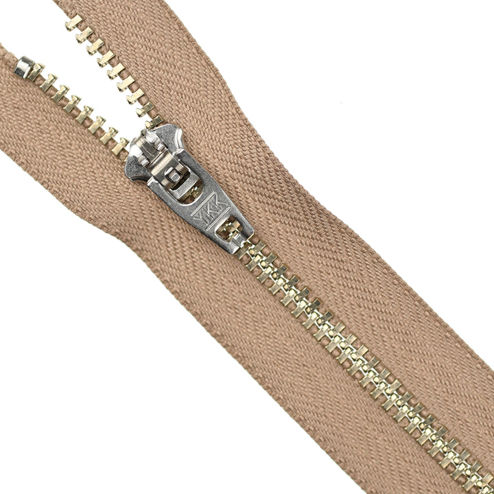 YKK JEAN ZIP NO.4.5 NICKEL COL 894 CINNAMON