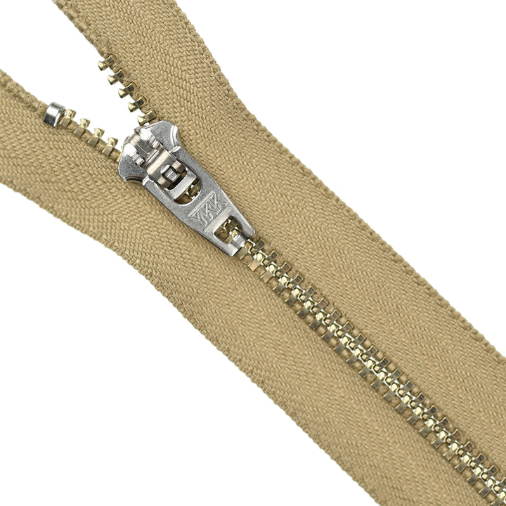 YKK JEAN ZIP NO.4.5 NICKEL COL 896 CLASSIC CAMEL