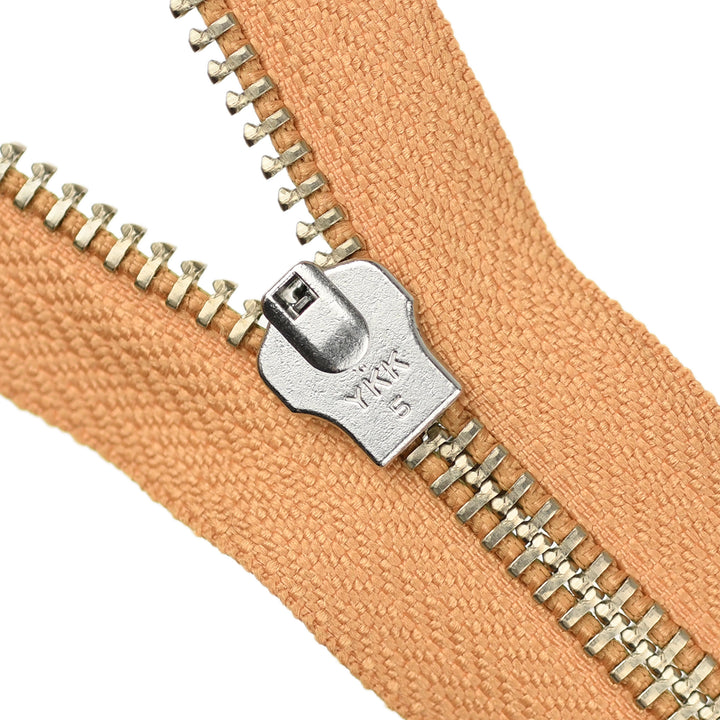 YKK JEAN ZIP NO.5 NICKEL COL 508 COPPER