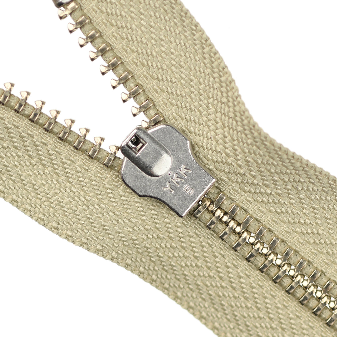 YKK JEAN ZIP NO.5 NICKEL COL 561 SAGEBRUSH
