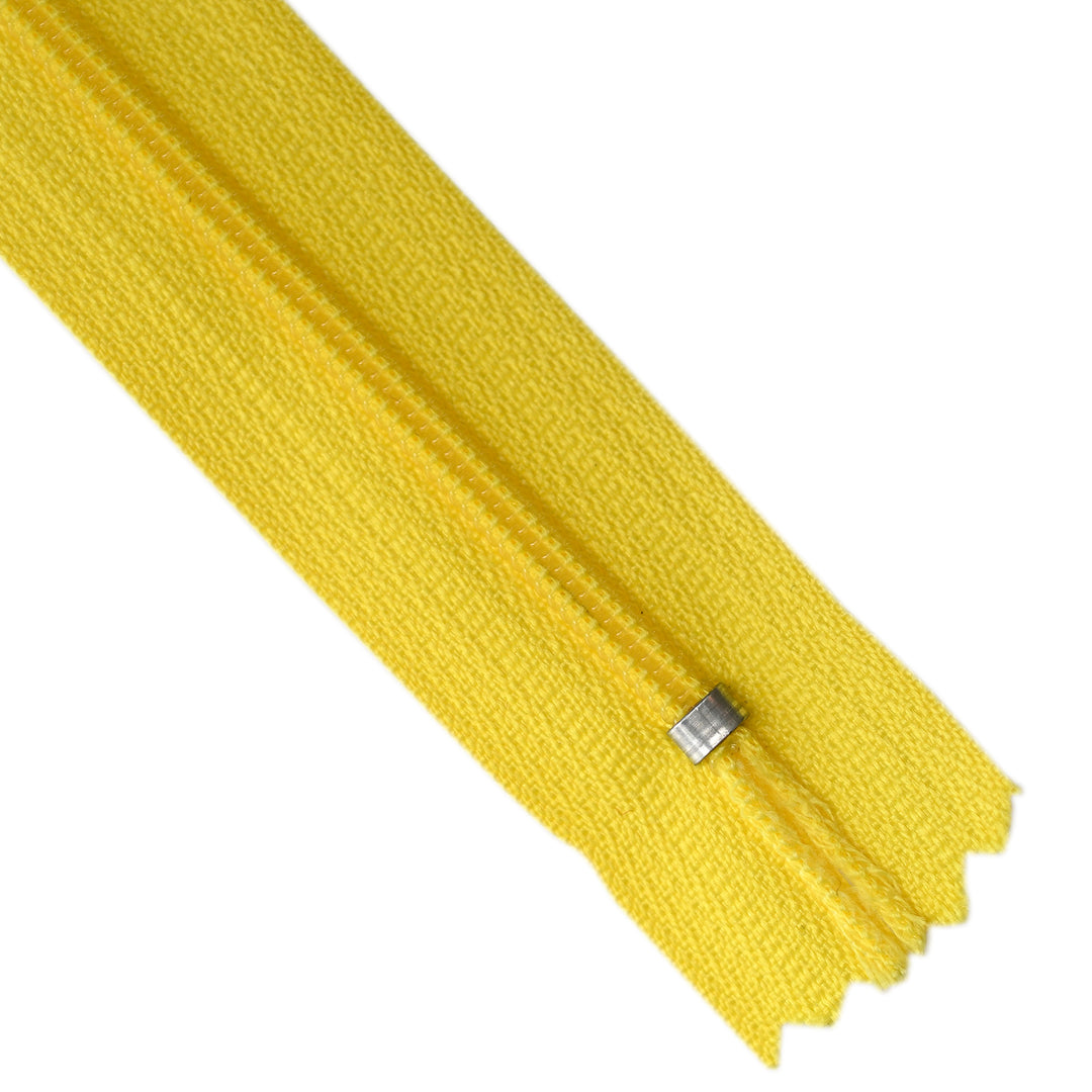 NYLON CLOSED-END NO.5 ZIP COL YELLOW