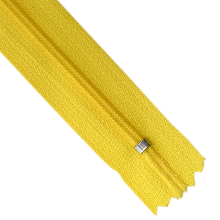 NYLON CLOSED-END NO.5 ZIP COL YELLOW
