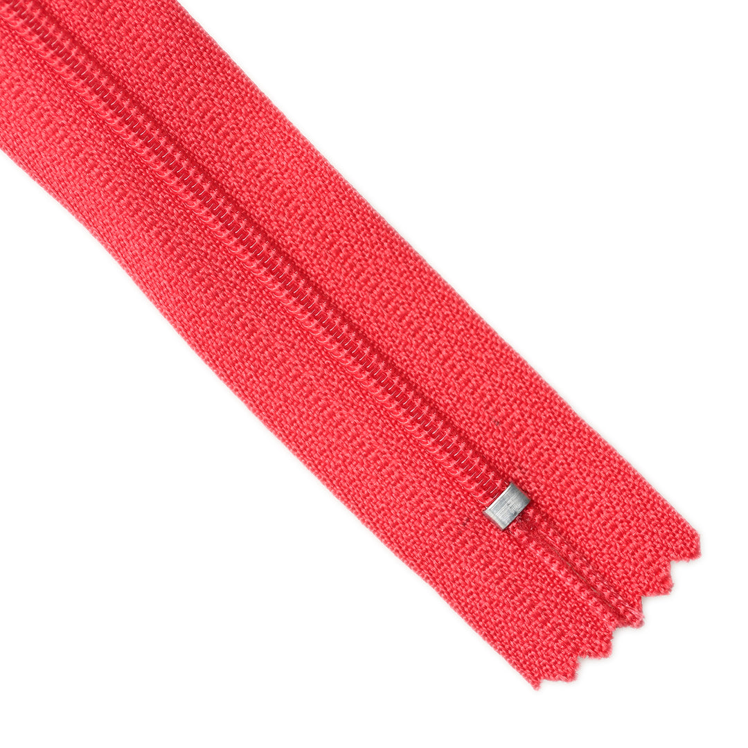 NYLON CLOSED-END NO.5 ZIP COL CORAL