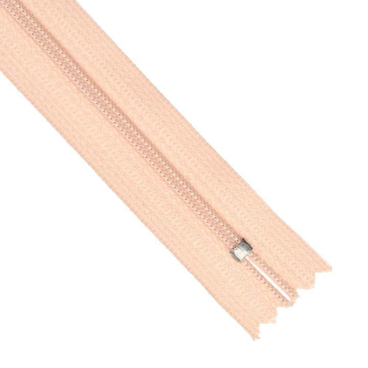 YKK NYLON CLOSED-END ZIP NO.3 COL 005 ROSY BEIGE