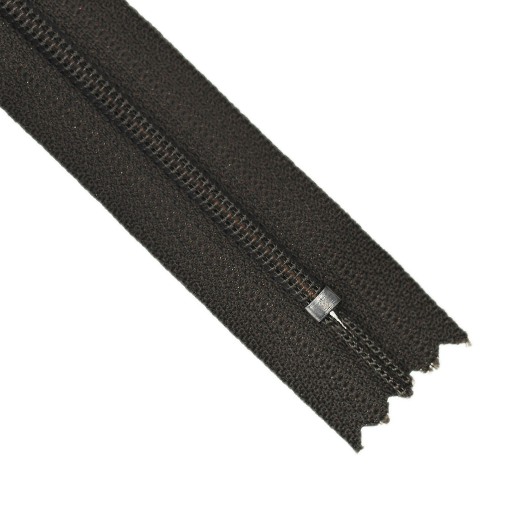 3 Beige Nylon Coil Zipper Closed End Zippers Bulk for DIY Tailor
